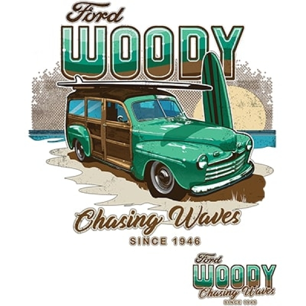 T-Shirt - kurzarm - woody